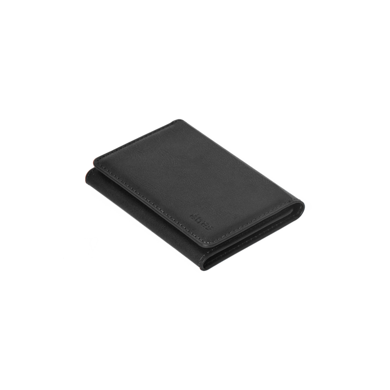 ETRES Magnetic Leather Wallet No Pocket for Smartphones