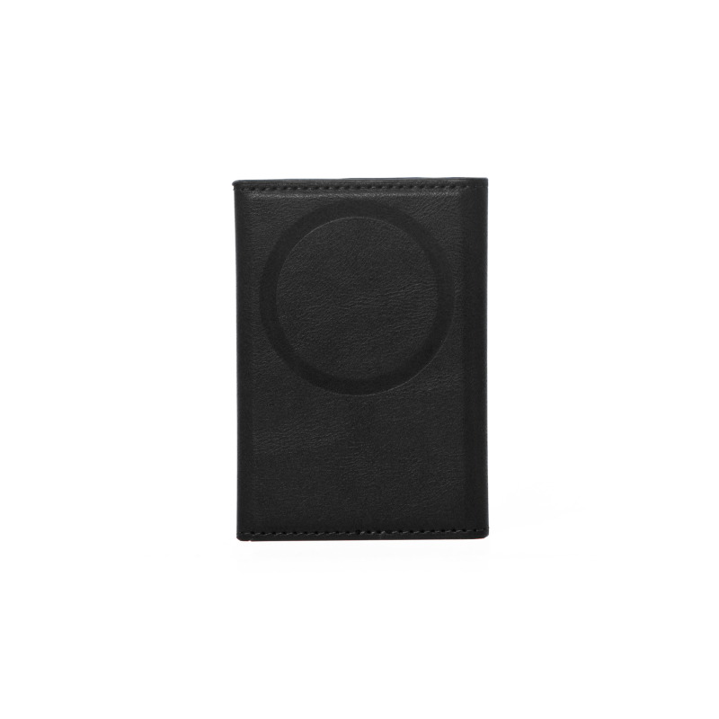 ETRES Magnetic Leather Wallet No Pocket for Smartphones