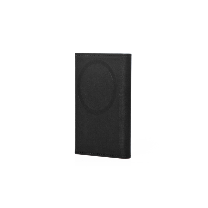 ETRES Magnetic Leather Wallet No Pocket for Smartphones