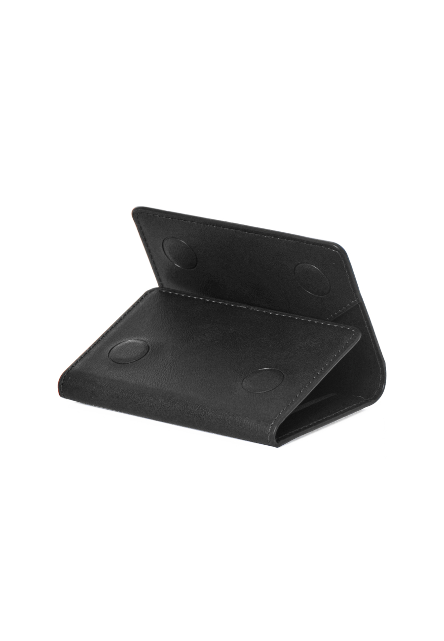 ETRES Magnetic Leather Wallet No Pocket for Smartphones