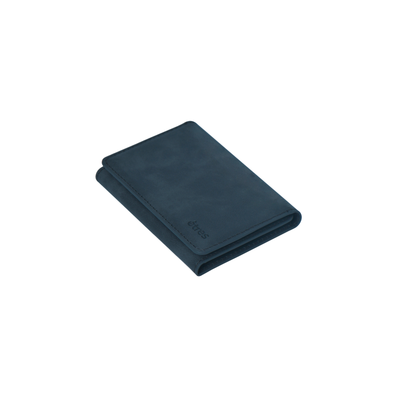 ETRES Magnetic Leather Wallet No Pocket for Smartphones