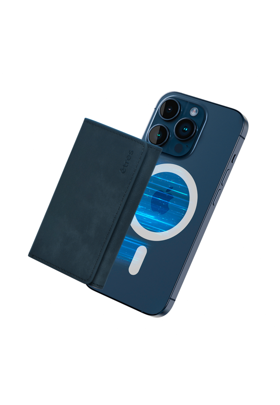 ETRES Portefeuille magnétique en cuir sans pochette pour Smartphones