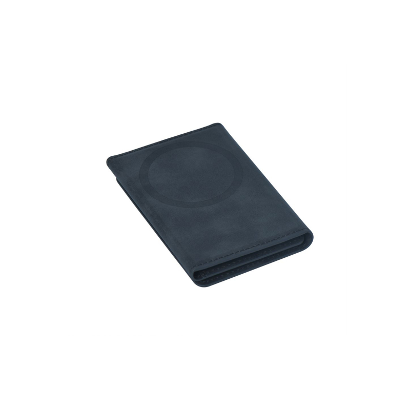 ETRES Magnetic Leather Wallet No Pocket for Smartphones