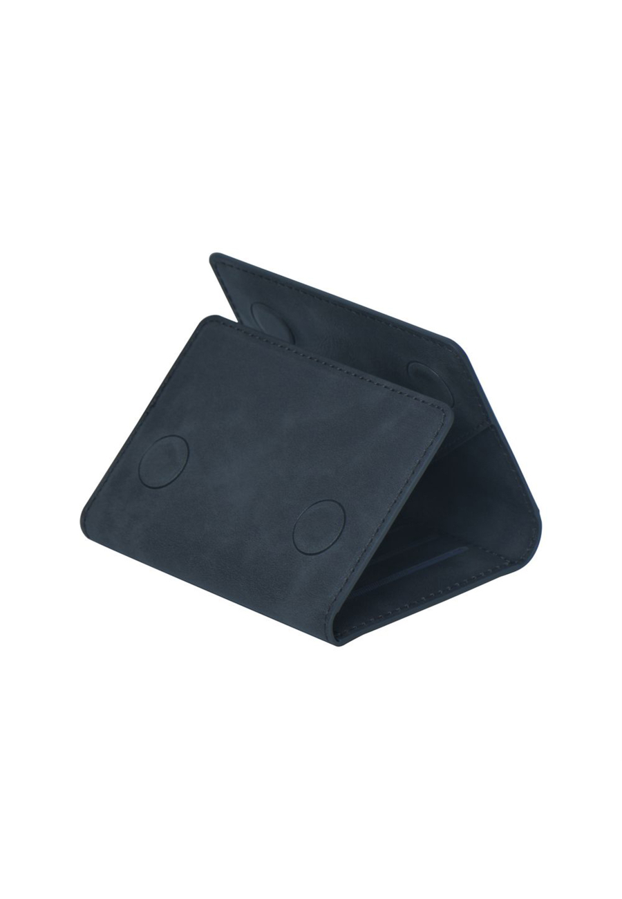 ETRES Magnetic Leather Wallet No Pocket for Smartphones