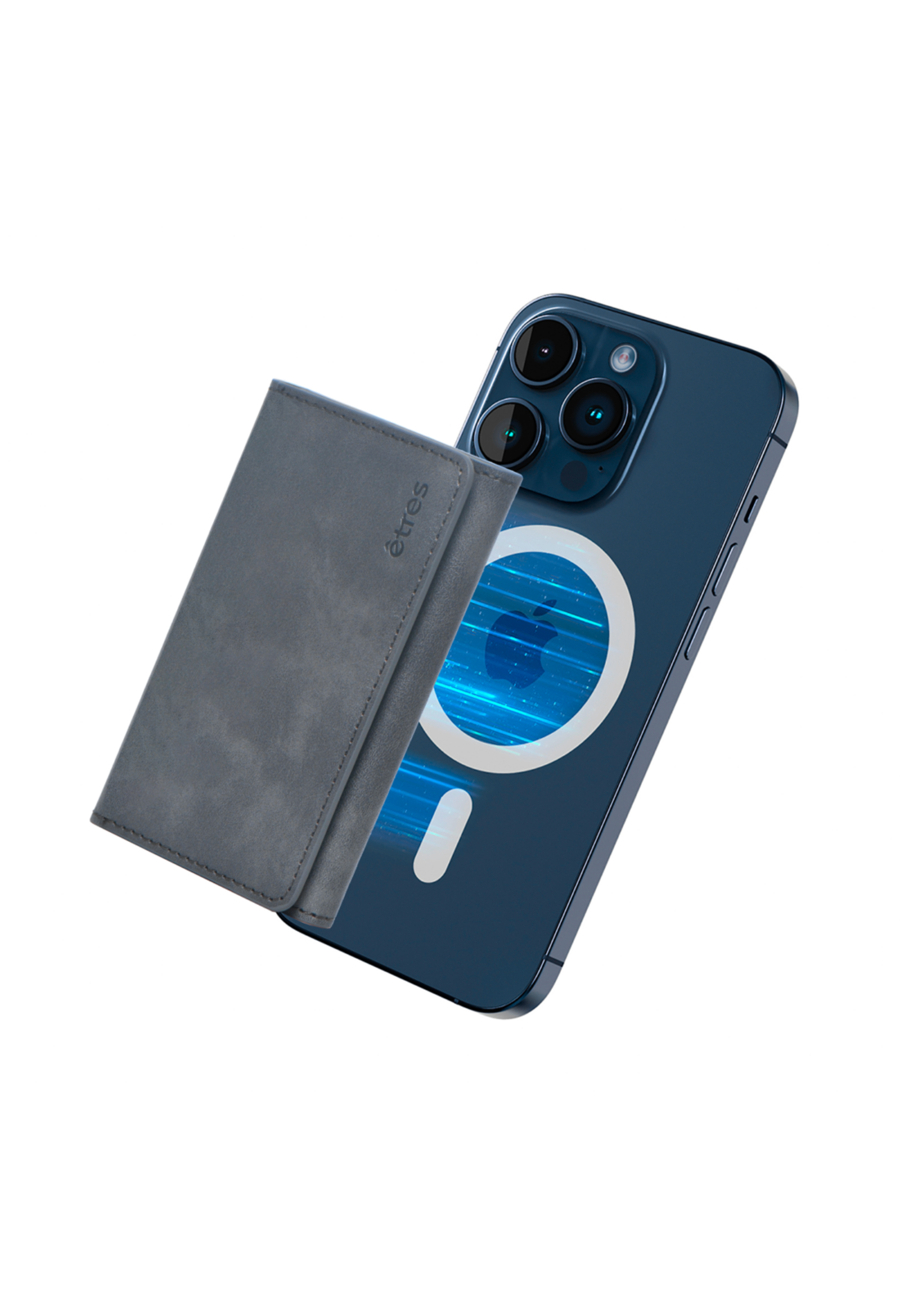ETRES Portefeuille magnétique en cuir sans pochette pour Smartphones