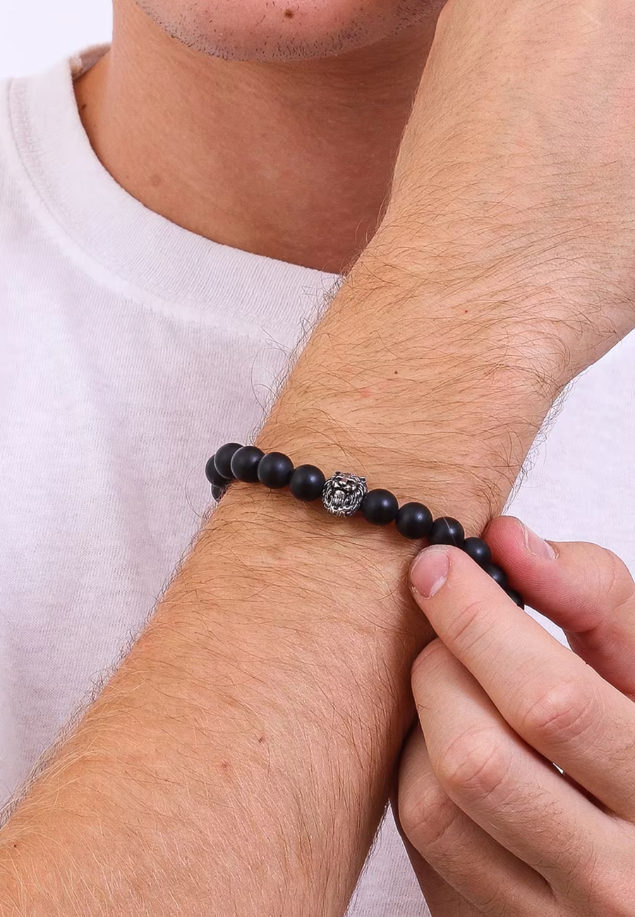 GUESS Men's Bracelet Lion King