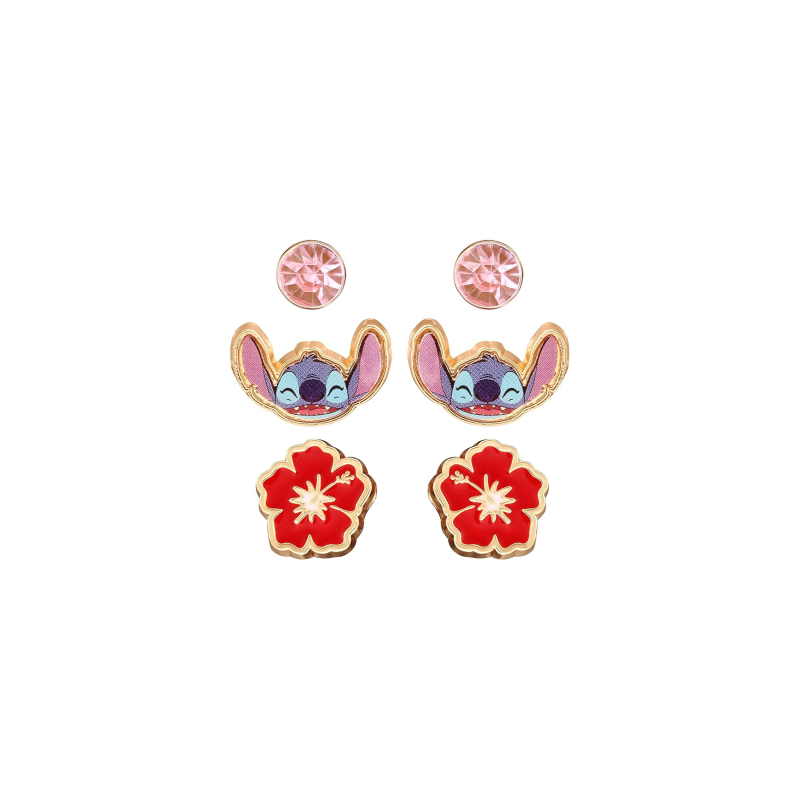 Boucles d'oreilles Disney Lilo & Stitch