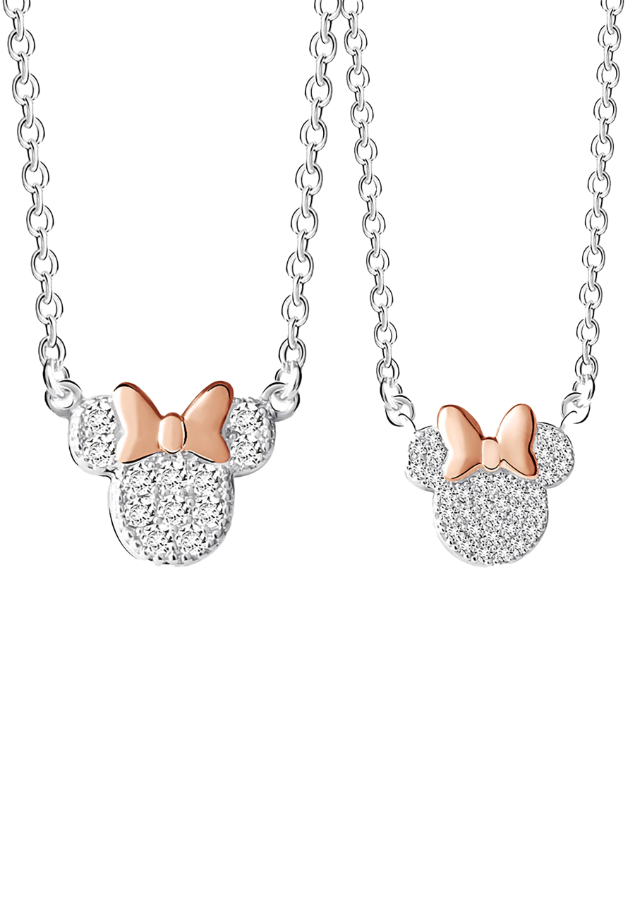 Set de collar Minnie Mouse Two Tone Madre e Hija
