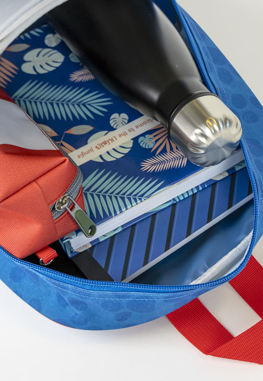 3D Sonic the Hedgehog Backpack - Stylischer und robuster Kinder-Schulranzen für Sonic-Fans!