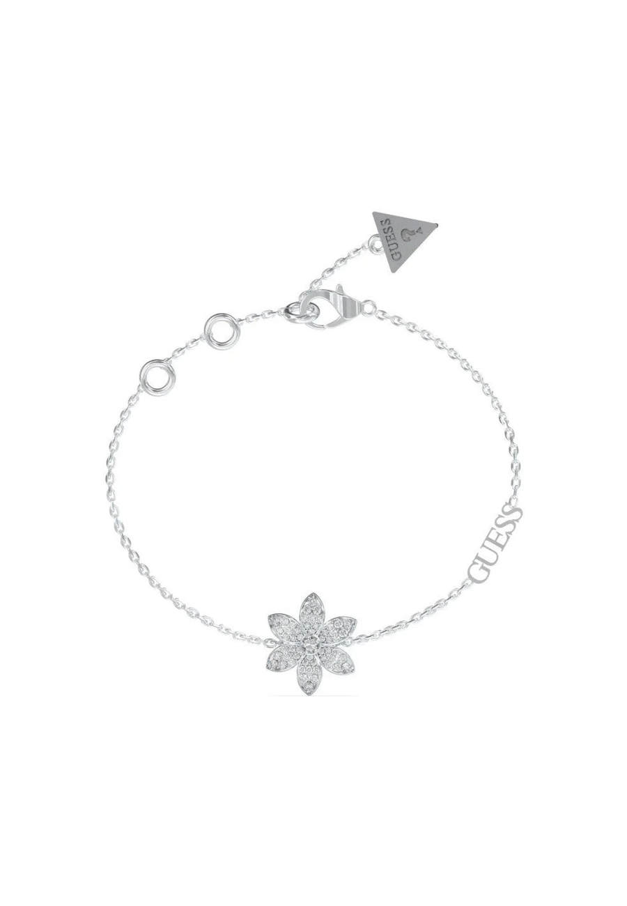 GUESS Armband Weißer Lotus