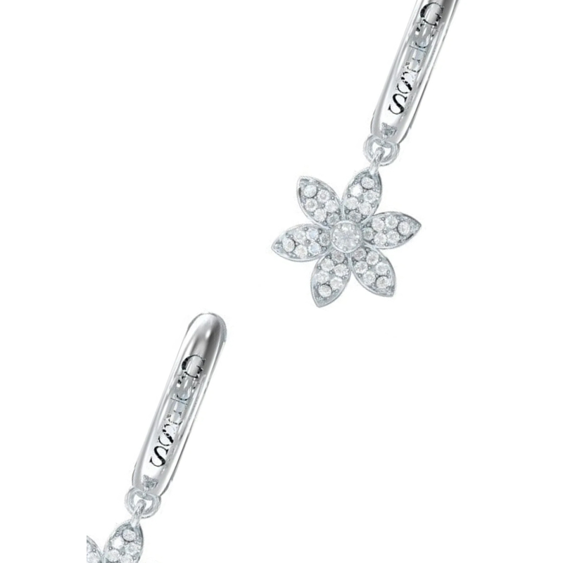 Boucles d'oreilles GUESS Lotus blanc