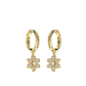 GUESS Ohrringe Weißer Lotus