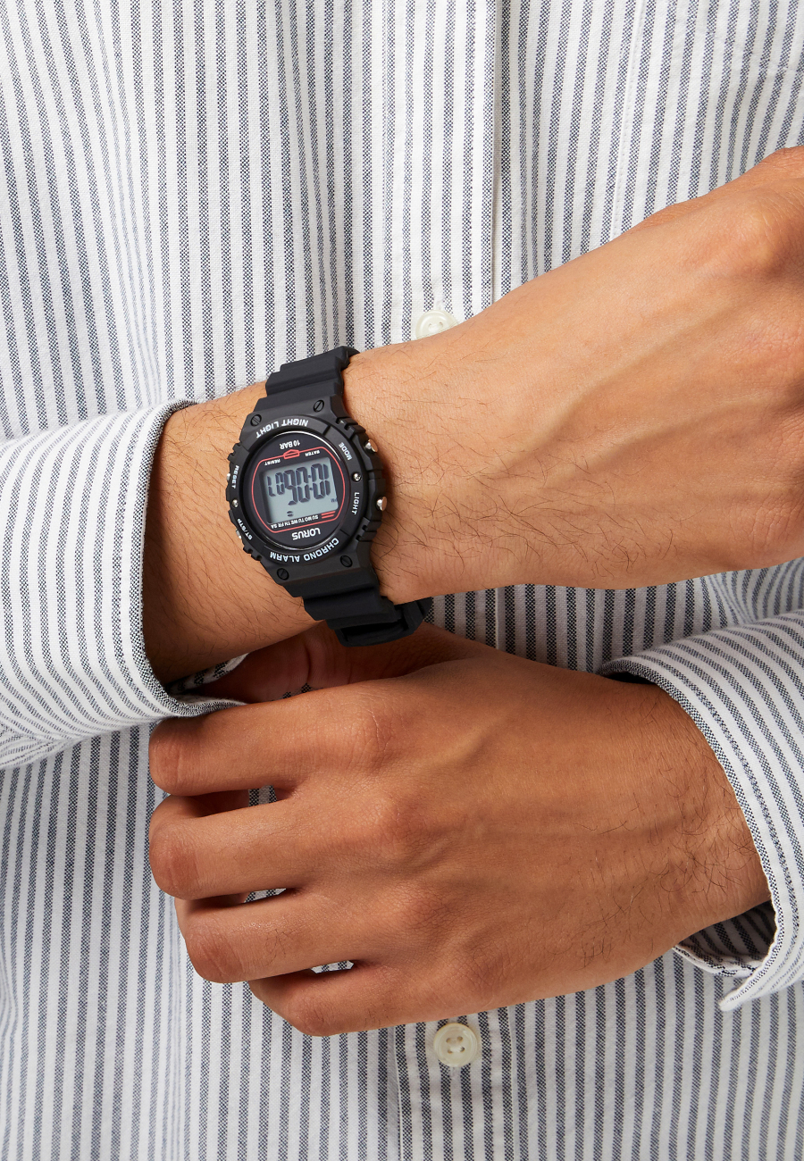 Lorus Men's Digital Quartz Watch