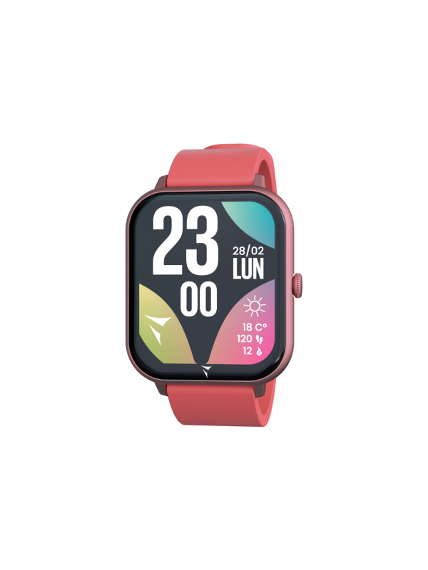 Smart Watch Glow Dark Pink