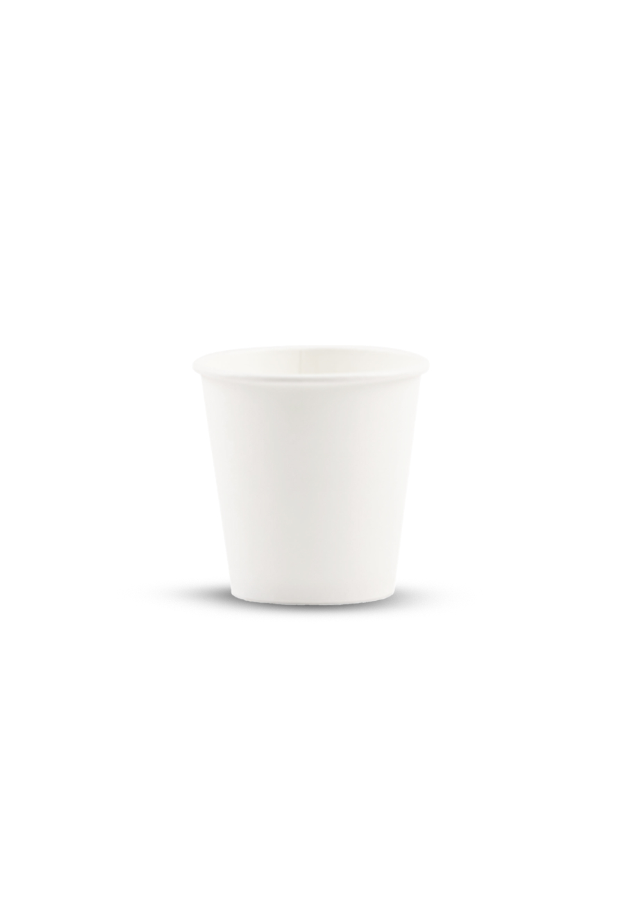 Pappbecher, Trinkbecher, Heißgetränk, Kaffeebecher 4 oz (120 ml)