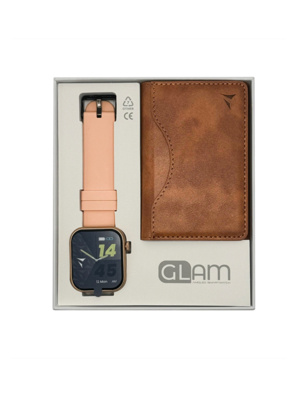 Smartwatch Glam avec Intelligence Artificielle - Pack Bundle