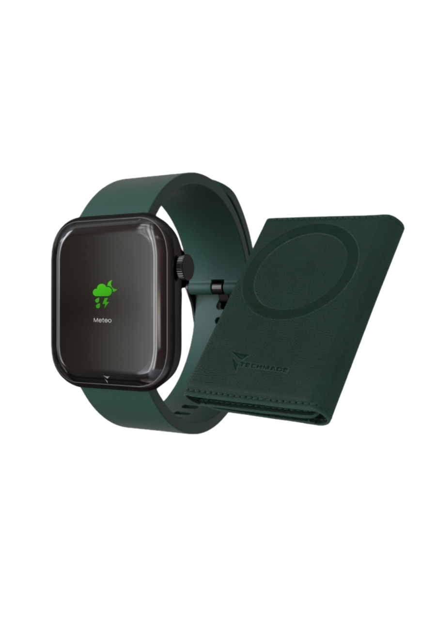 Smartwatch Glam avec Intelligence Artificielle - Pack Bundle