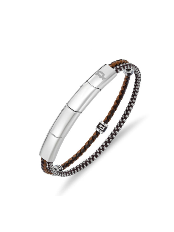 Bracelet Twinrow Police Pour Hommes