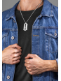 Razorblade Necklace By Police For Men