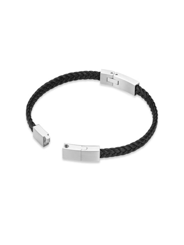Police Herrenarmband Intersect Schwarz