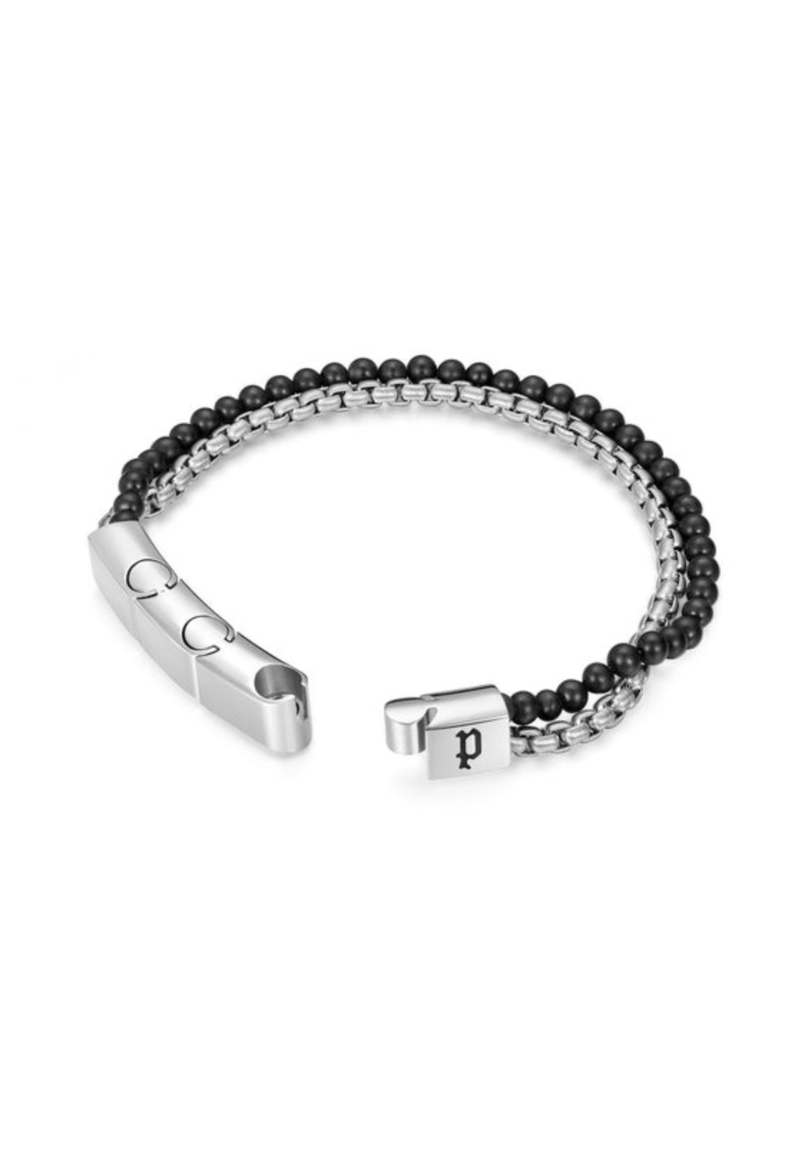 Pulsera Double Impact De Police Para Hombre