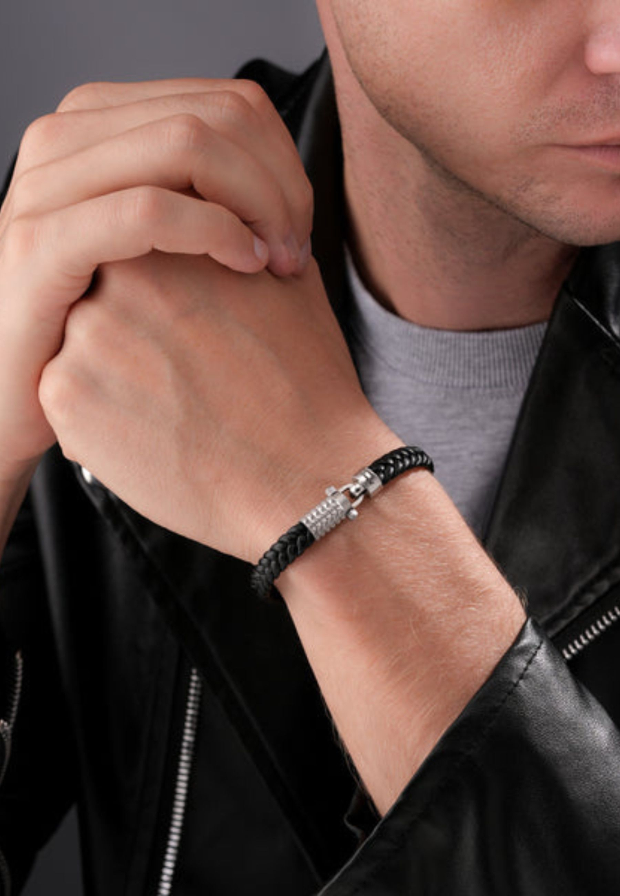 Bracelet Police Black Wrath