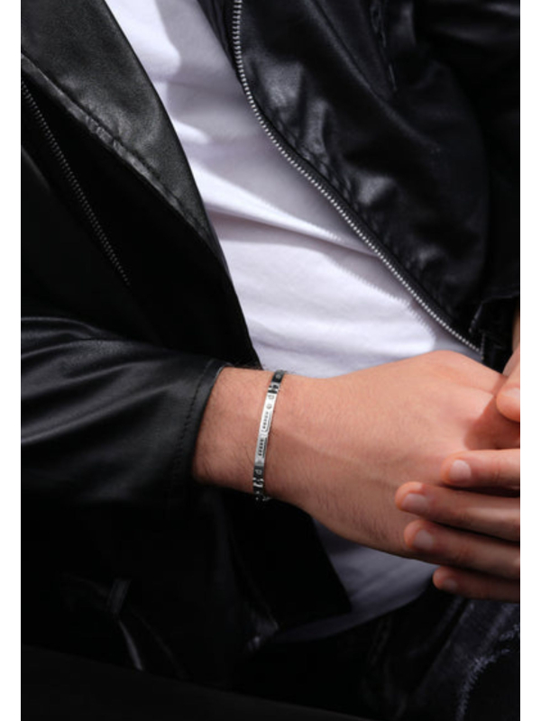 Bracelet Bond De Police Pour Hommes