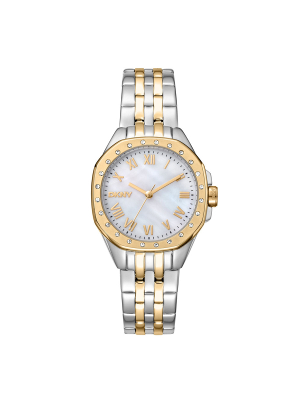 Reloj De Mujer Con Esfera De Nácar Blanco