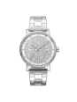 Women's Silver Powder Dial Watch