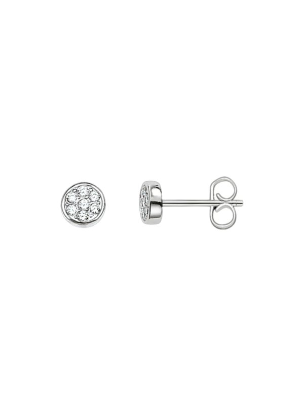 Boucles d'Oreilles Cercles Scintillants