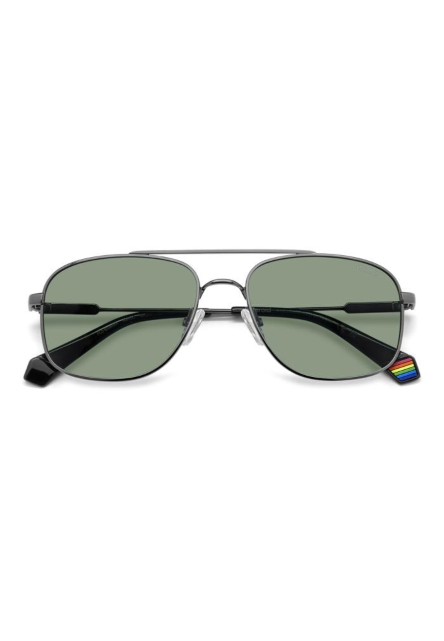 Polaroid PLD 6235/S/X - ASR/UC Ruthénium Foncé Vert Polaroid PLD 6235/S/X - ASR/UC Ruthénium Foncé Vert