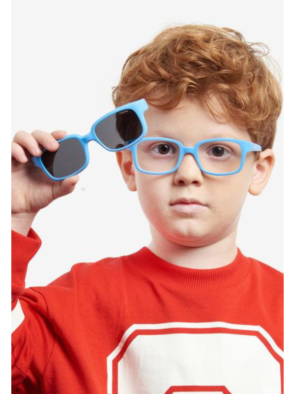 Polaroid Kids PLD K005 CL-ON Clip-on MVU M9 Bleu Azur