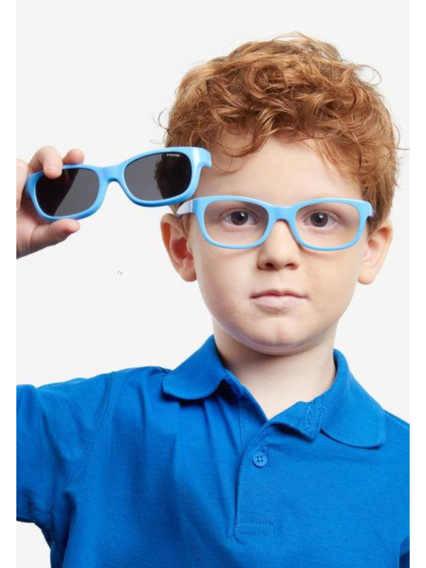 Polaroid Kids PLD K006 CL-ON Clip-on MVU M9 Bleu Azur