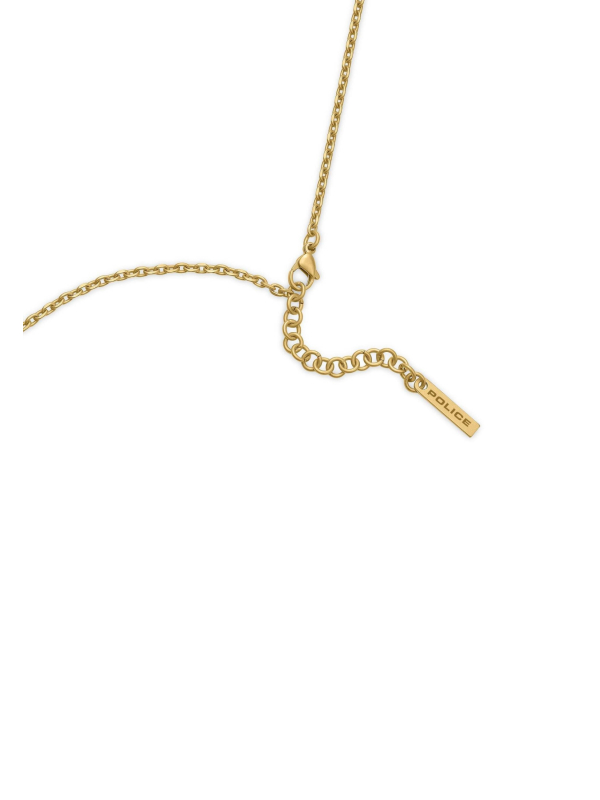 Police – Identity Gold Necklace For Men