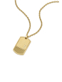 Police – Collier Identity Doré pour Homme