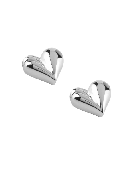 Pendientes Plateados GUESS para Mujer
