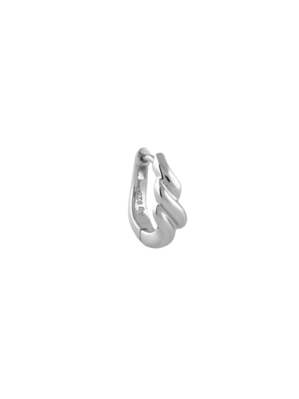Boucles d’oreilles Guess Fluid Argentées
