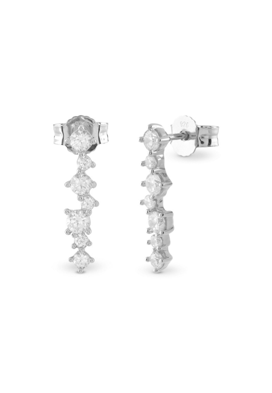 Pendientes de Mujer Plateados GUESS