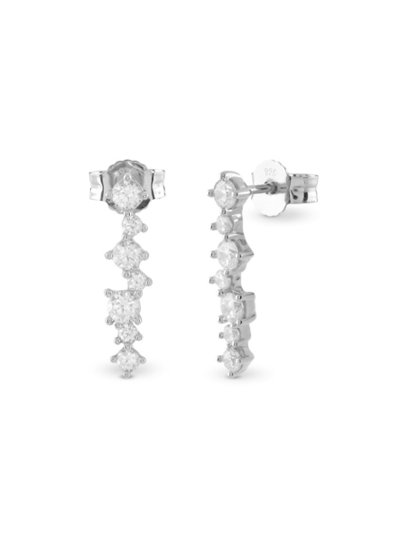 Pendientes de Mujer Plateados GUESS