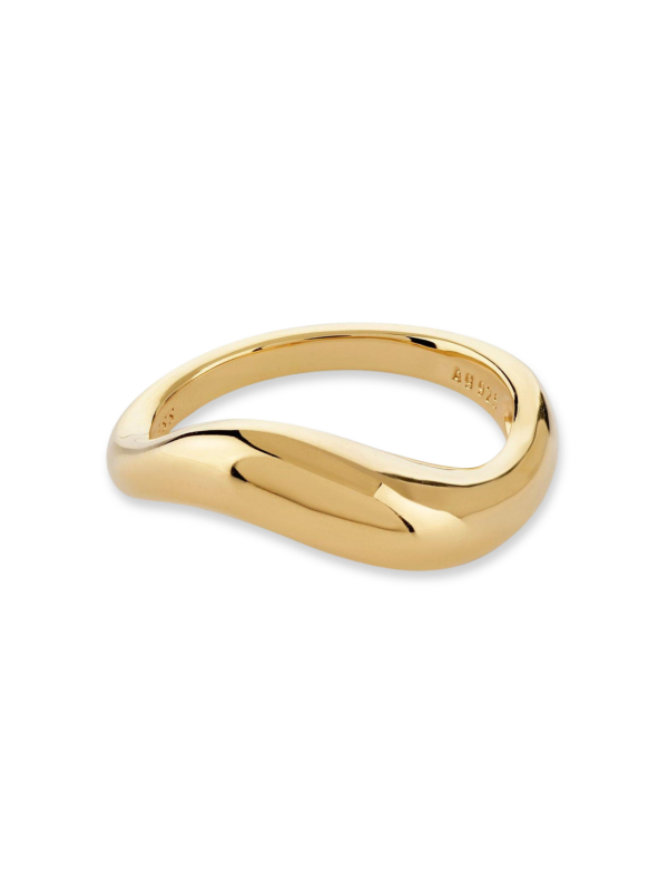 GUESS Silver Gold-Plated Ring