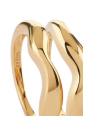 GUESS Silver Gold-Plated Ring