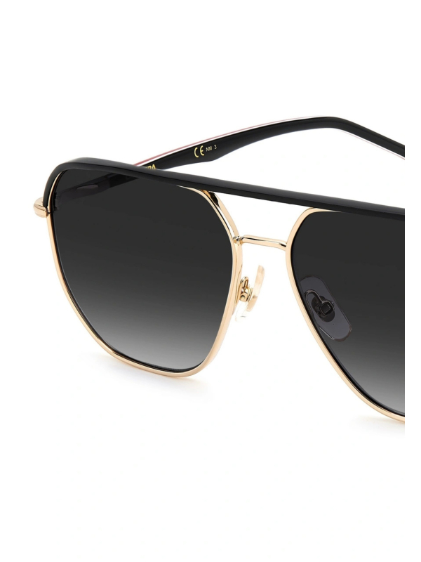 Carrera 304/S - W97 9O Schwarz Gestreift mit Goldakzenten