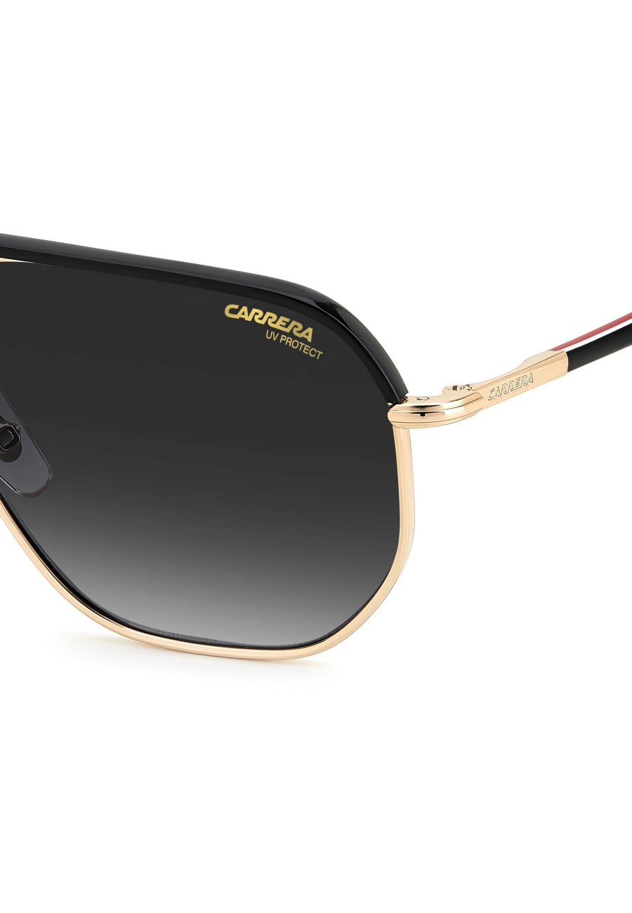 Carrera 304/S - W97 9O Schwarz Gestreift mit Goldakzenten