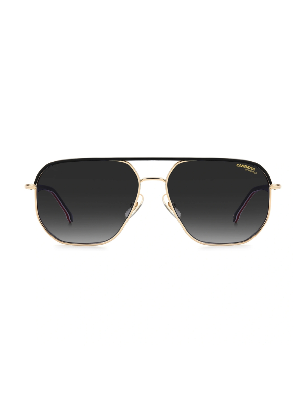 Carrera 304/S - W97 9O Schwarz Gestreift mit Goldakzenten