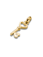 Charm Pendant Love Key – Connect Gold-Plated