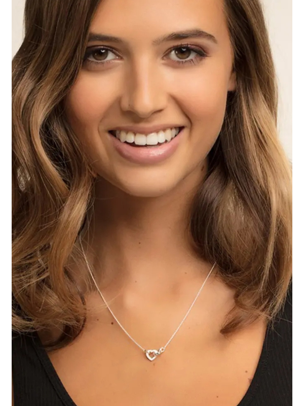 Necklace Heart Together Small