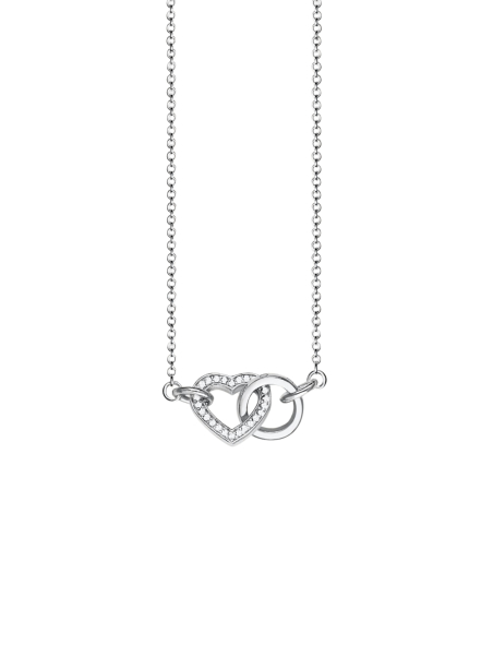 Collar Corazón Juntos Pequeño