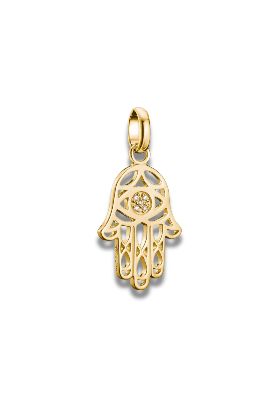 Charm-Anhänger Hamsa – Connect Vergoldet