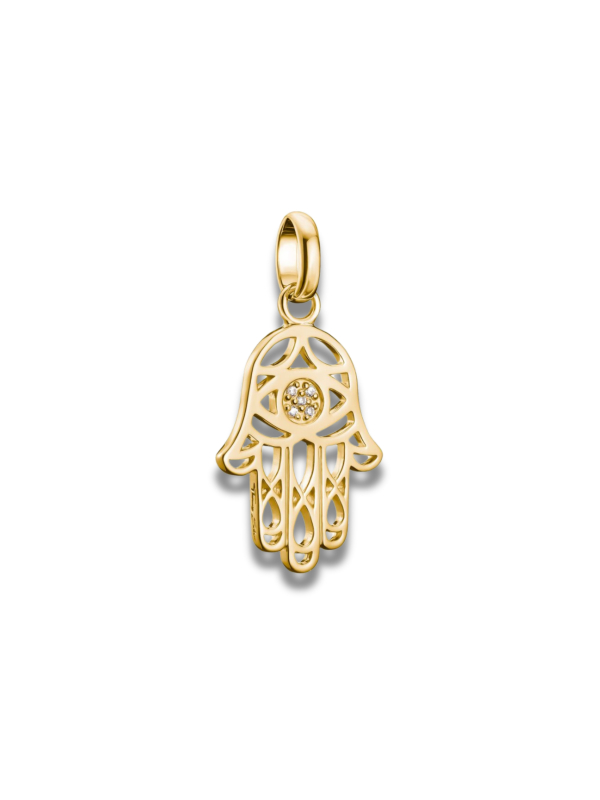 Colgante Charm Jamsa – Connect Chapado En Oro