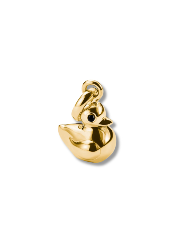 Pendentif Charm Canard – Connect Doré À L’Or Fin